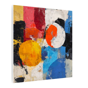 Prismatic Orbits Canvas Wall Art