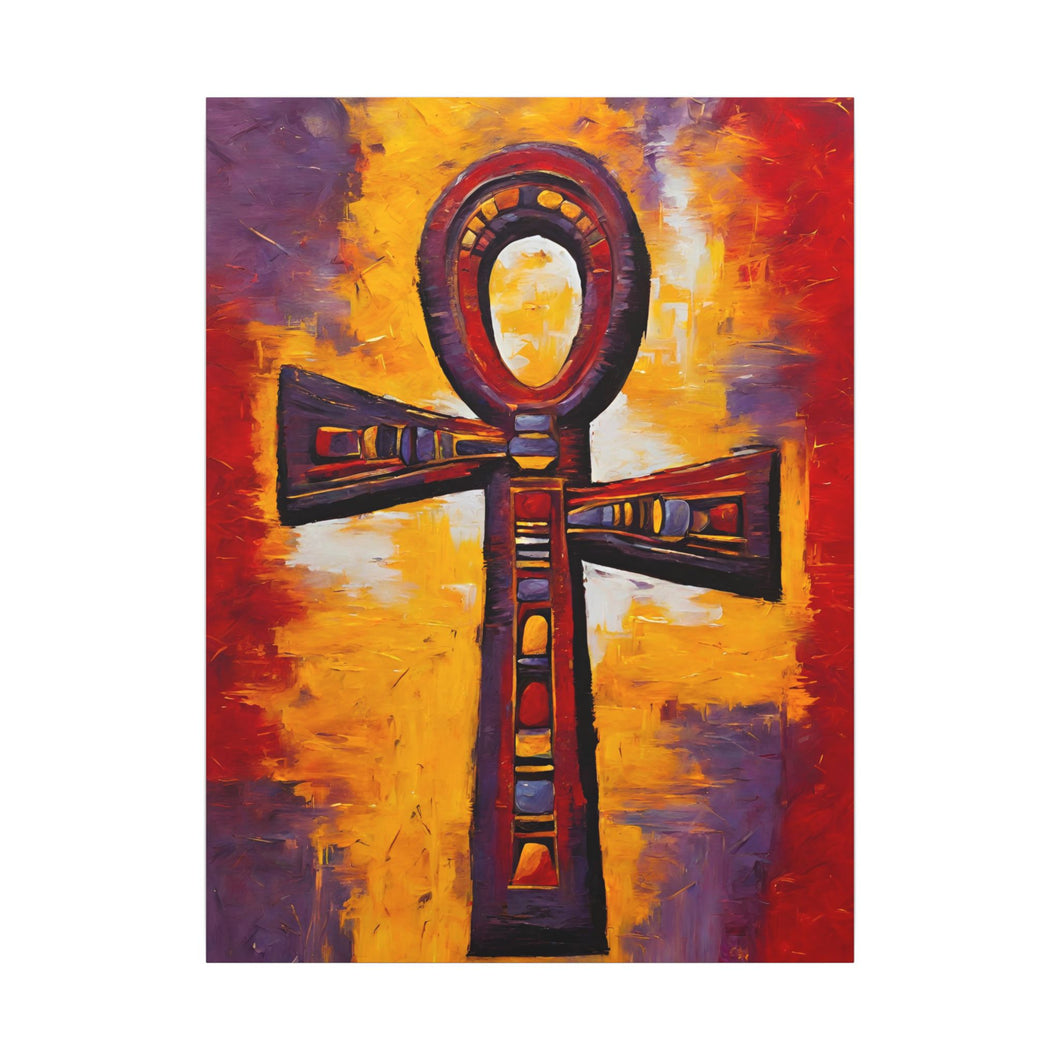 Radiant Life Ankh Heaven Painting