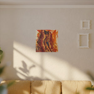 Warm Morning Canvas Wall Art
