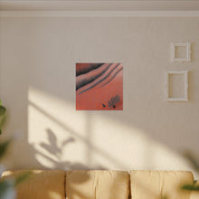 Load image into Gallery viewer, &quot;Stillness Between Ridges&quot; Canvas Wall Art
