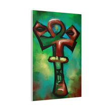 Load image into Gallery viewer, “The Timekeeper’s Key“ Canvas Wall Art
