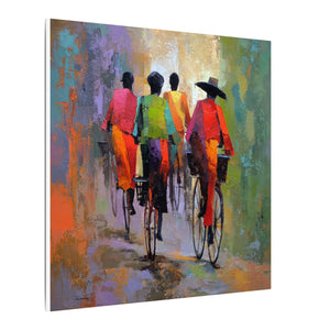 "Color Motion" Canvas Wall Art