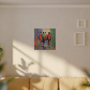 "Color Motion" Canvas Wall Art