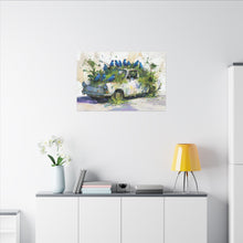 Load image into Gallery viewer, &quot;Blue Claim&quot; Canvas Wall Art

