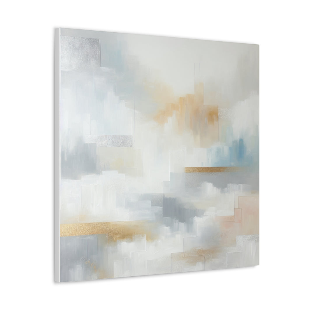 “Luminous Layers” Canvas Wall Art