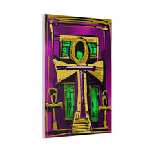 Load image into Gallery viewer, “Temple of the Living Key” Canvas Wall Art
