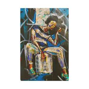 "At Wit's End" Canvas Wall Art