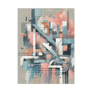 Fractured Reverie Canvas Wall Art