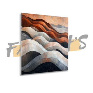 "Sediment Flow" Canvas Wall Art