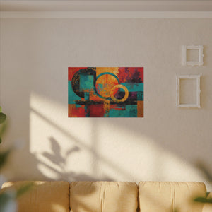 Aurora Forms Canvas Wall Art