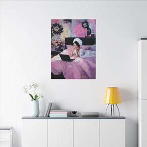 "Bed of Bloom" Canvas Wall Art
