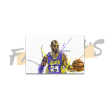 Load image into Gallery viewer, Kobe Bryant Canvas Wall Art

