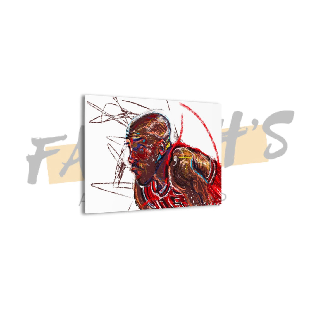 Michael Jordan Canvas Wall Art