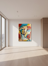 Load image into Gallery viewer, primary color contemporary art by Farrah Lynn
