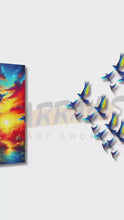 Load and play video in Gallery viewer, “Dawns Melody” Canvas Art
