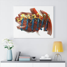 Load image into Gallery viewer, Red Terrain Ankh Art
