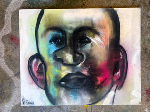 Original! - "Cool Vision" Abstract Portrait