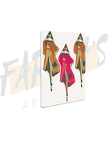 Load image into Gallery viewer, Runway Flame Canvas Art Panel
