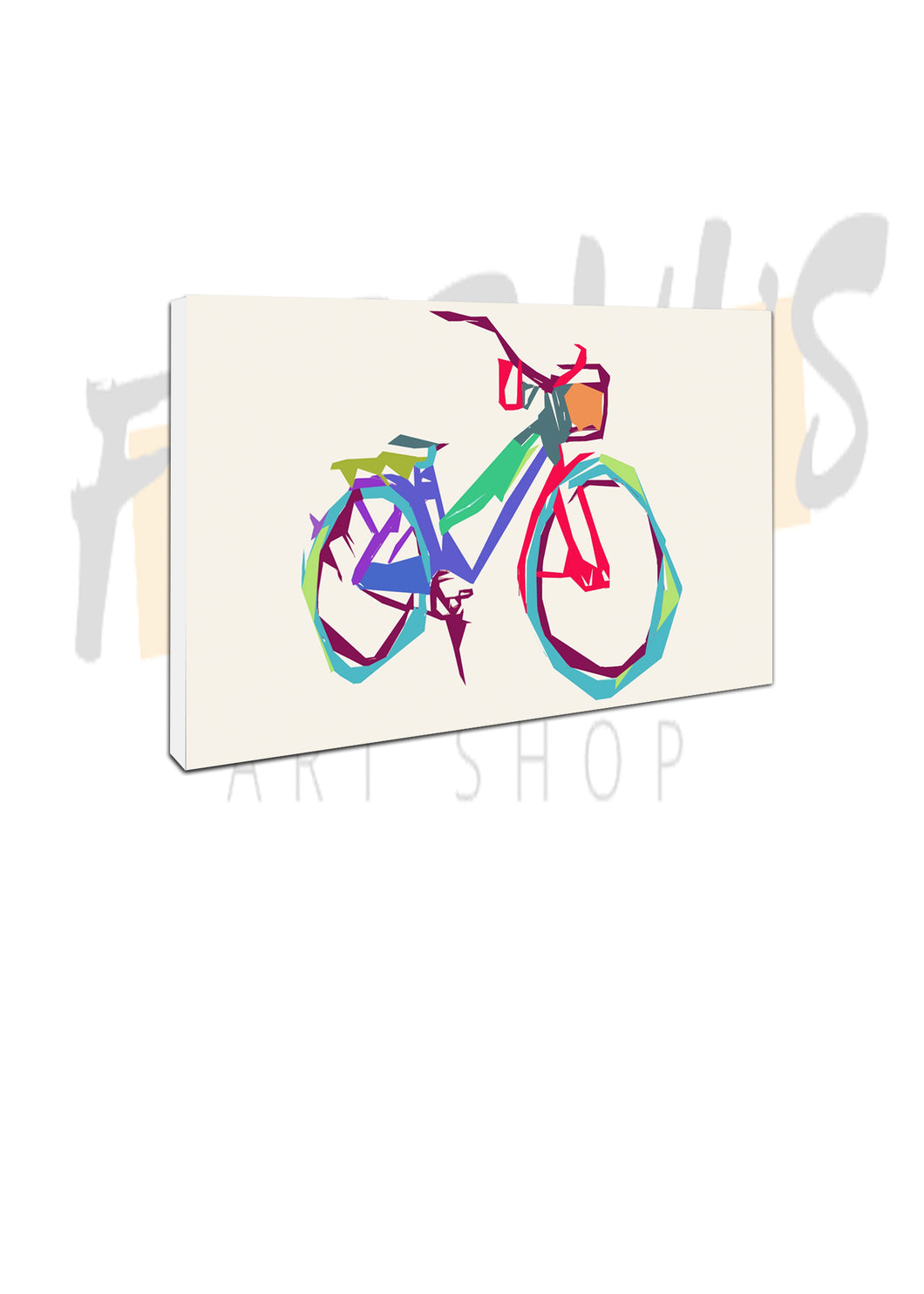 BoneShaker No.2 24x36 inch Canvas Art Print