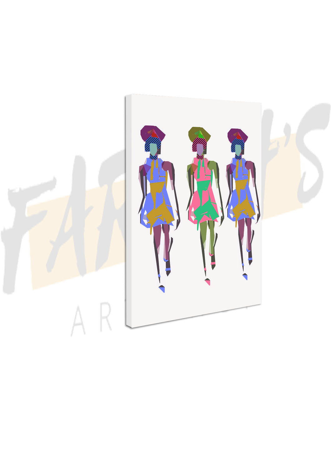 Fashion Army 24x36 inch Canvas Art Print