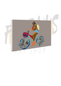 "Girl in Goa" Canvas Wall Art