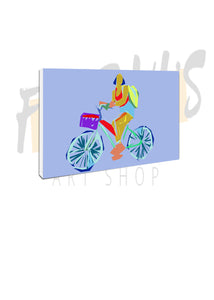 "Girl in Goa" Canvas Wall Art