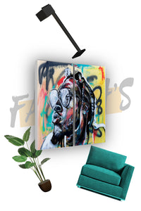 "Maybe I Shouldn't" Canvas Art Panel