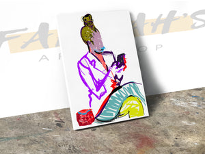 It Can't Wait Canvas Art
