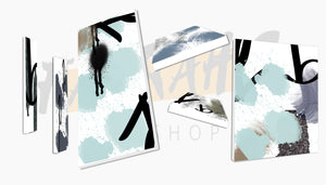 Urban Decay 6pc Canvas Wall Art Set
