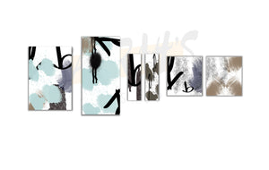 Urban Decay 6pc Canvas Wall Art Set